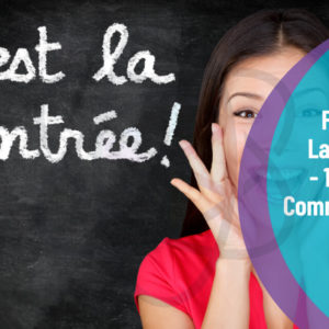 French Language Skills - Common Verbs