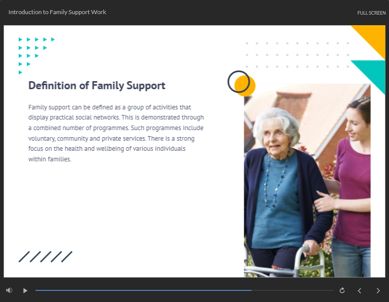 Family Support Key Worker One Education