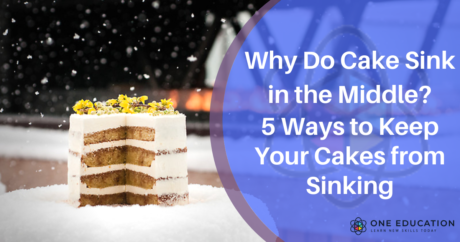 Featured image on Why do cakes sink in the middle