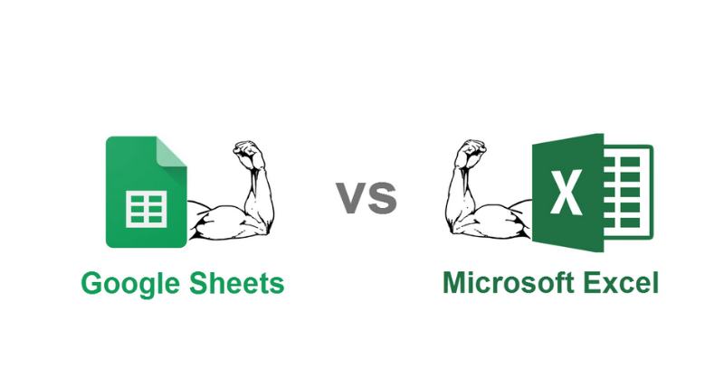 Google Sheets vs Microsoft Excel