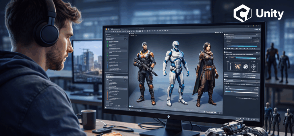 Unity Human Graphics 3D Humanoid Characters in Unity – One Education