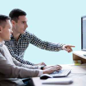 Desk Clerk for for office skills course