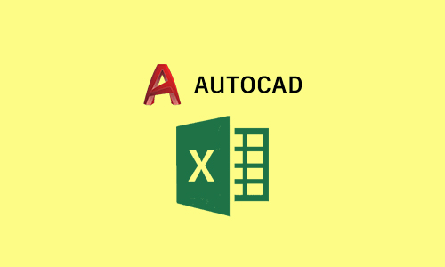 AutoCAD to Excel - VBA Programming Hands-On!