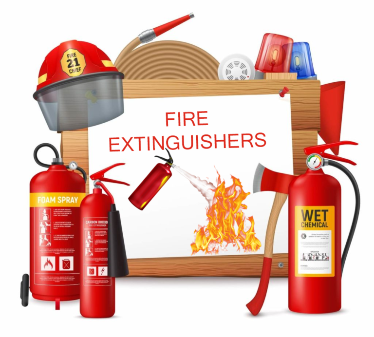 fire extenguishers