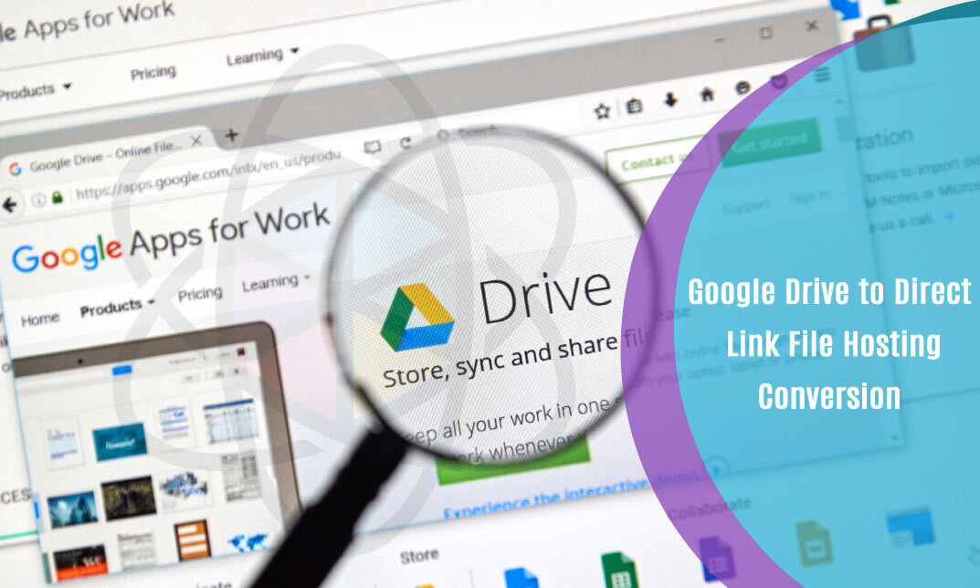 Google Drive to Direct Link File Hosting Conversion