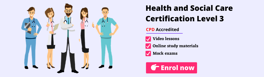 Health and Social Care Level 3 Certification Course