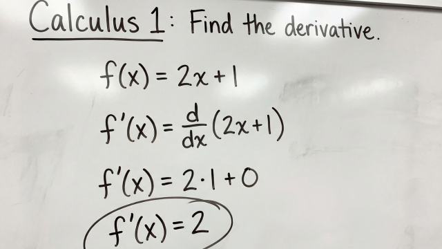 Calculus: Differentiation and Integration
