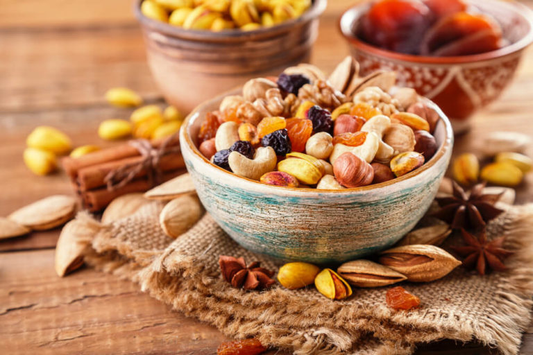 Dry fruit and nuts