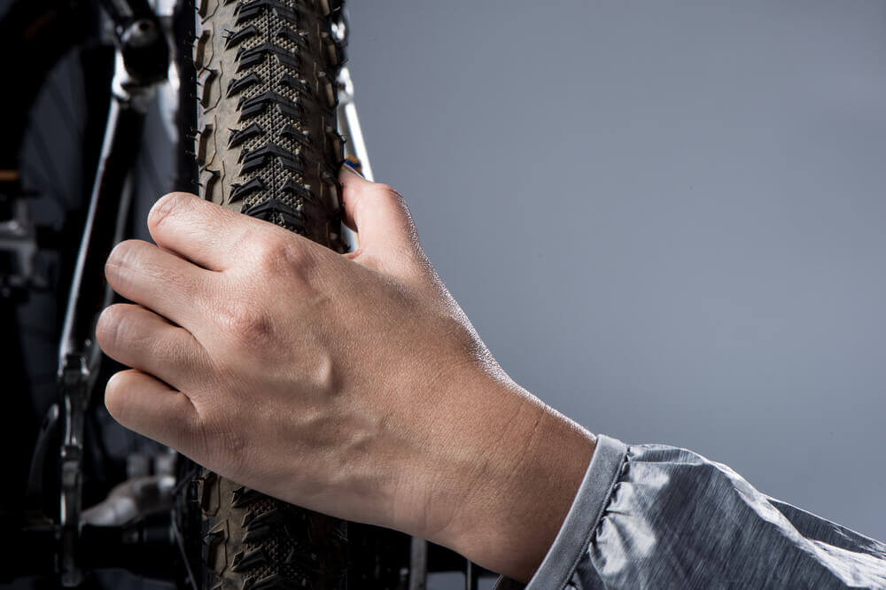 Bicycle maintenance tips: Checking tire pressure