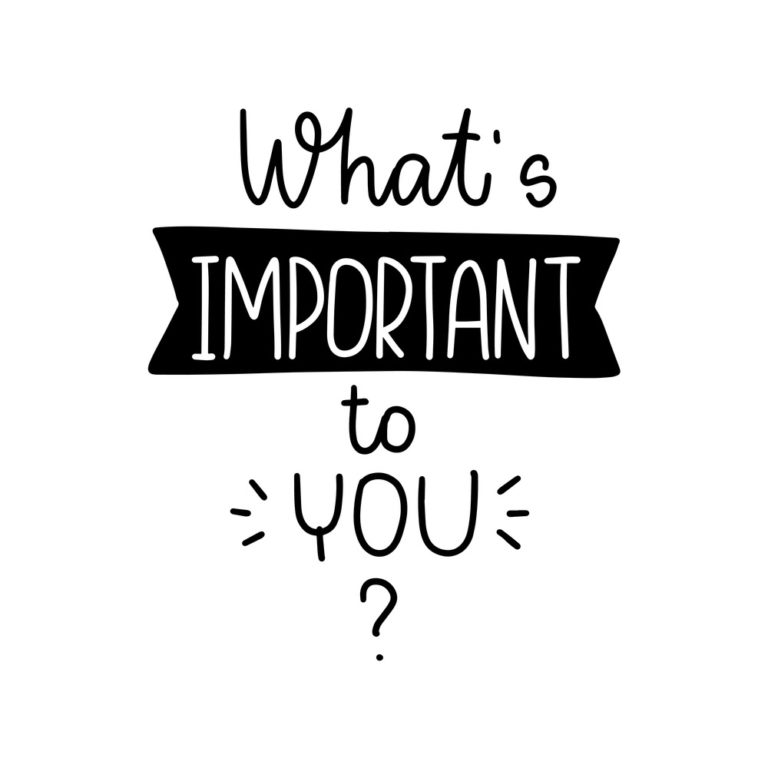 Personal Development Plan: Discover your core values
