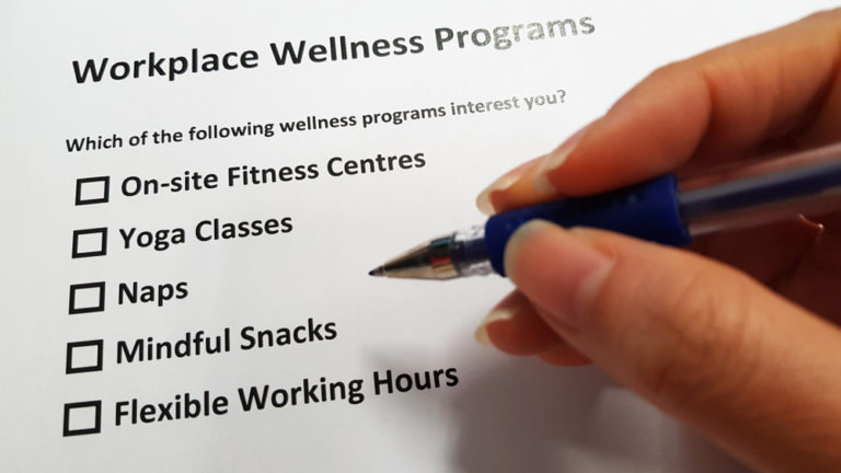 Workplace wellness program