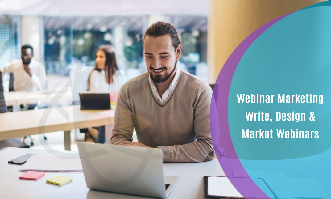 Webinar Marketing Write, Design & Market Webinars