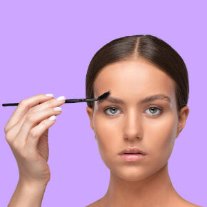 Brow Lamination with Wax and Tint