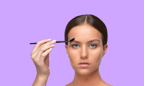 Brow Lamination with Wax and Tint