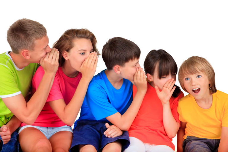 communication skills for children: Whispering Sentence