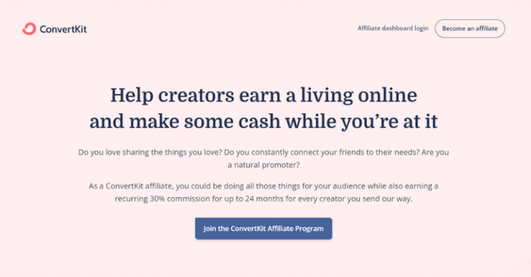 convertkit-affiliate-programme