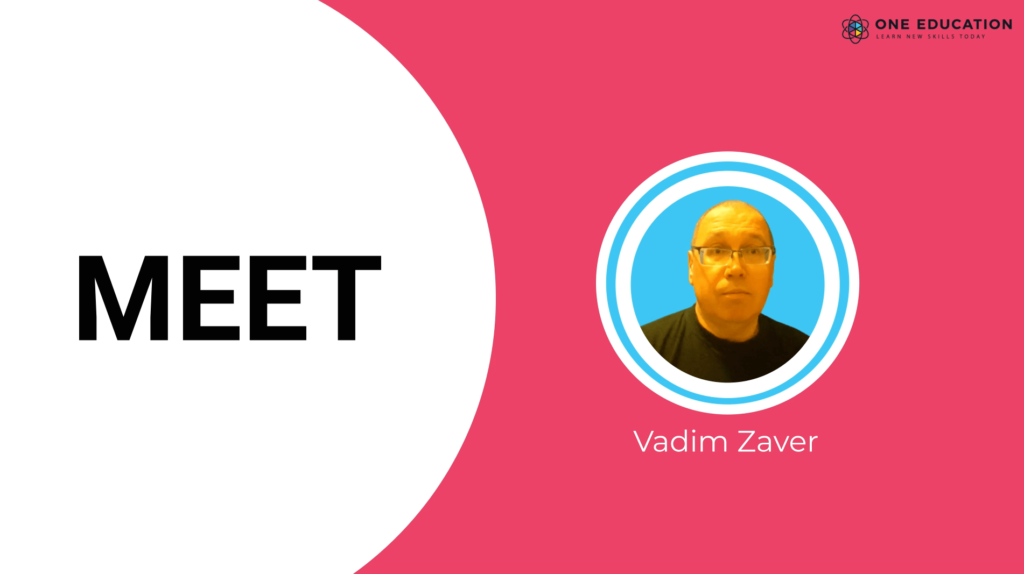 One Education Course Review by the student named Vadem Zaher