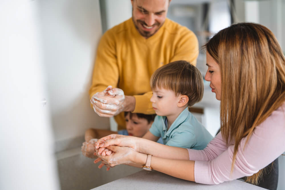 How to Inspire Children to Wash Their Hands on Steps of Handwashing