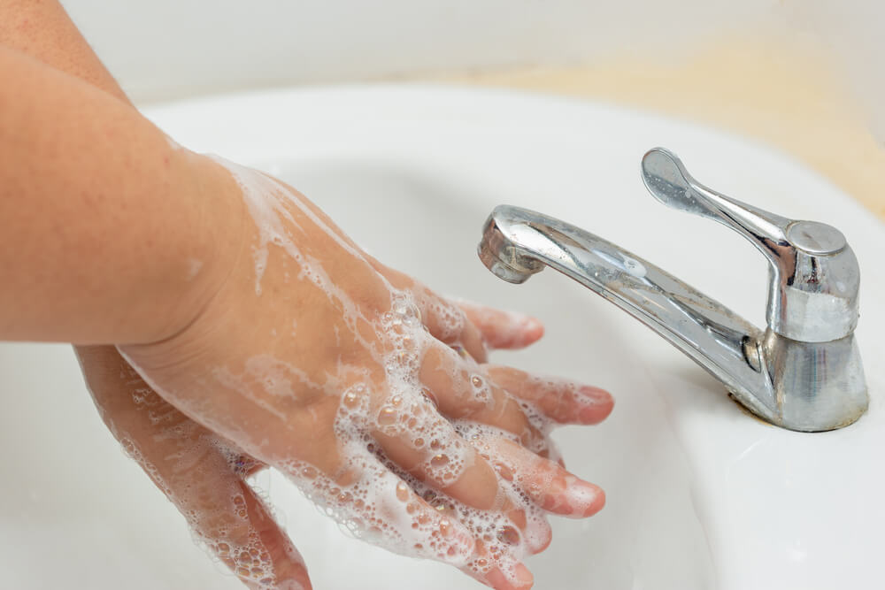 Rub the Back of the Hands