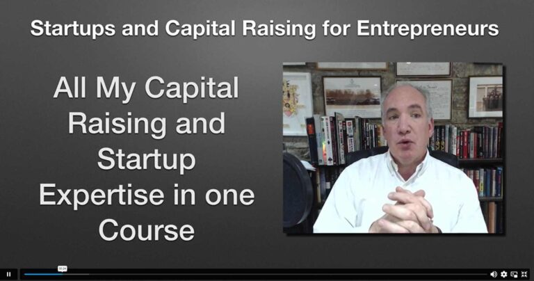 Startups and Capital Raising for Entrepreneurs
