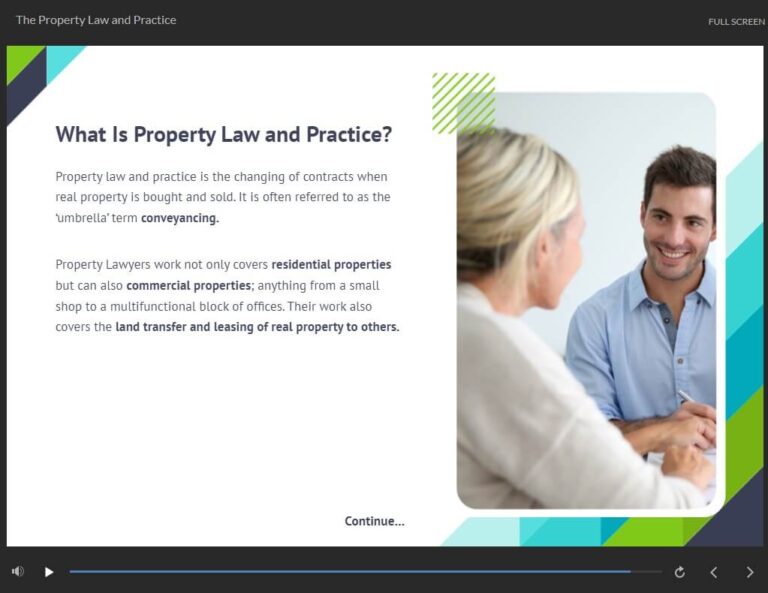 What Is Property Law and Practice