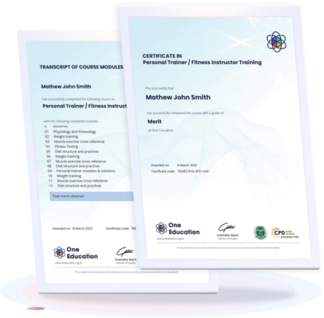 one education Certificate