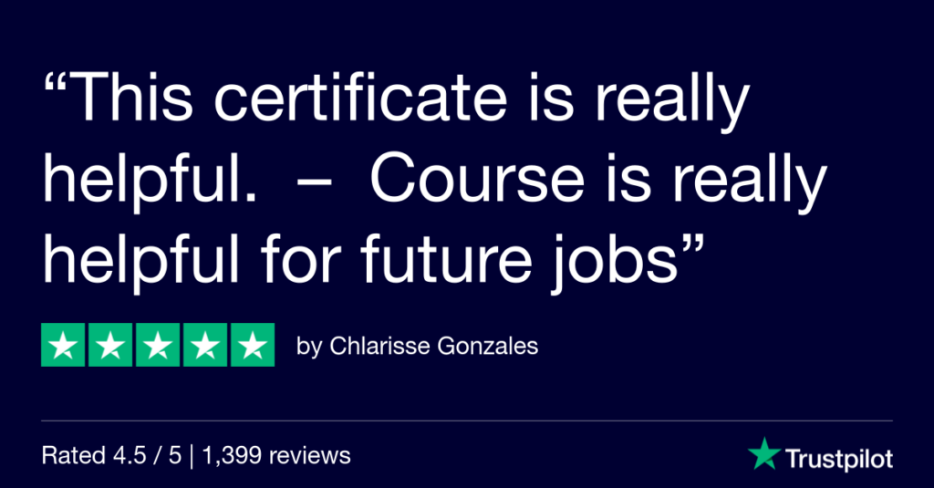 Trustpilot Review - Chlarisse Gonzales