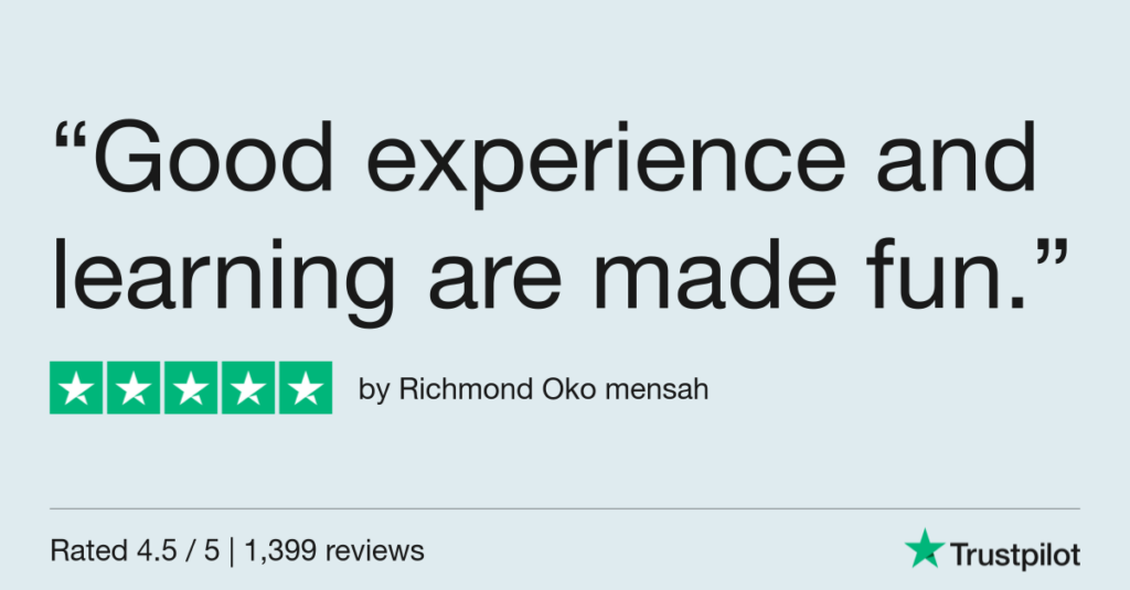 Trustpilot Review - Richmond Oko mensah