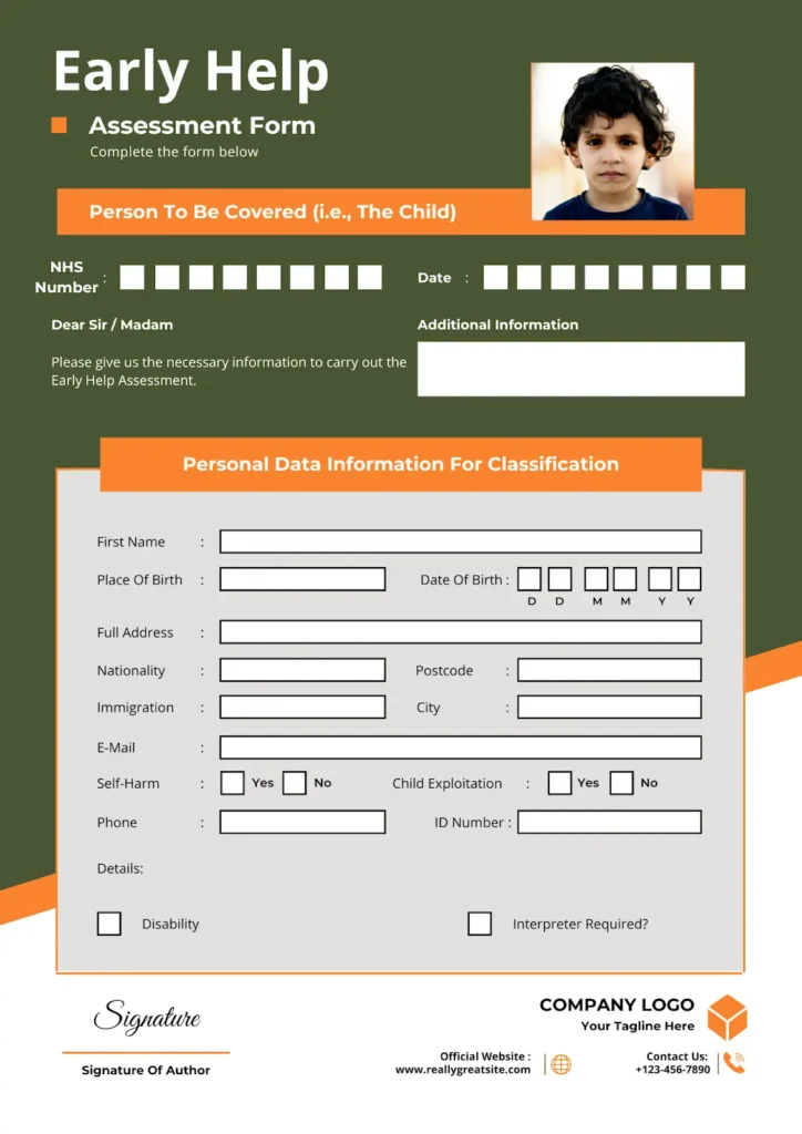 Early Help Assessment Form