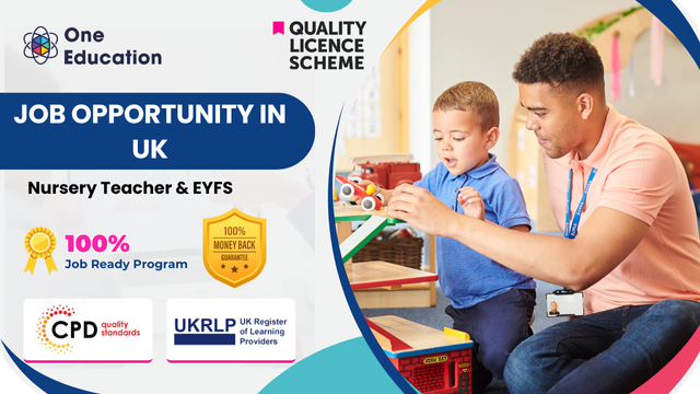 Nursery Teacher & EYFS Job Ready Program with Money Back Guarantee