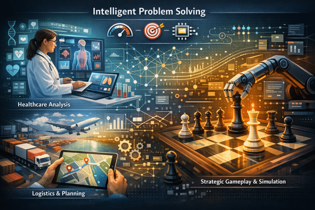 Intelligent problem-solving in action