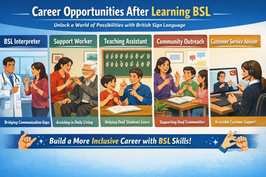 Career Opportunities After Learning BSL​