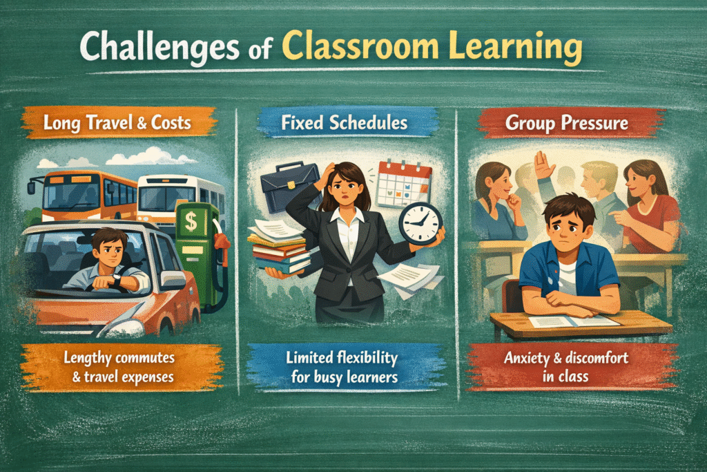 Challenges of classroom learning