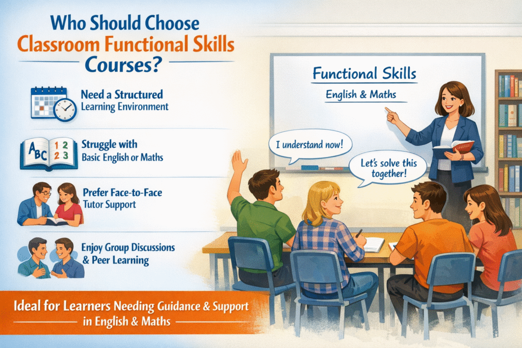 Who Should Choose Classroom Functional Skills Courses?