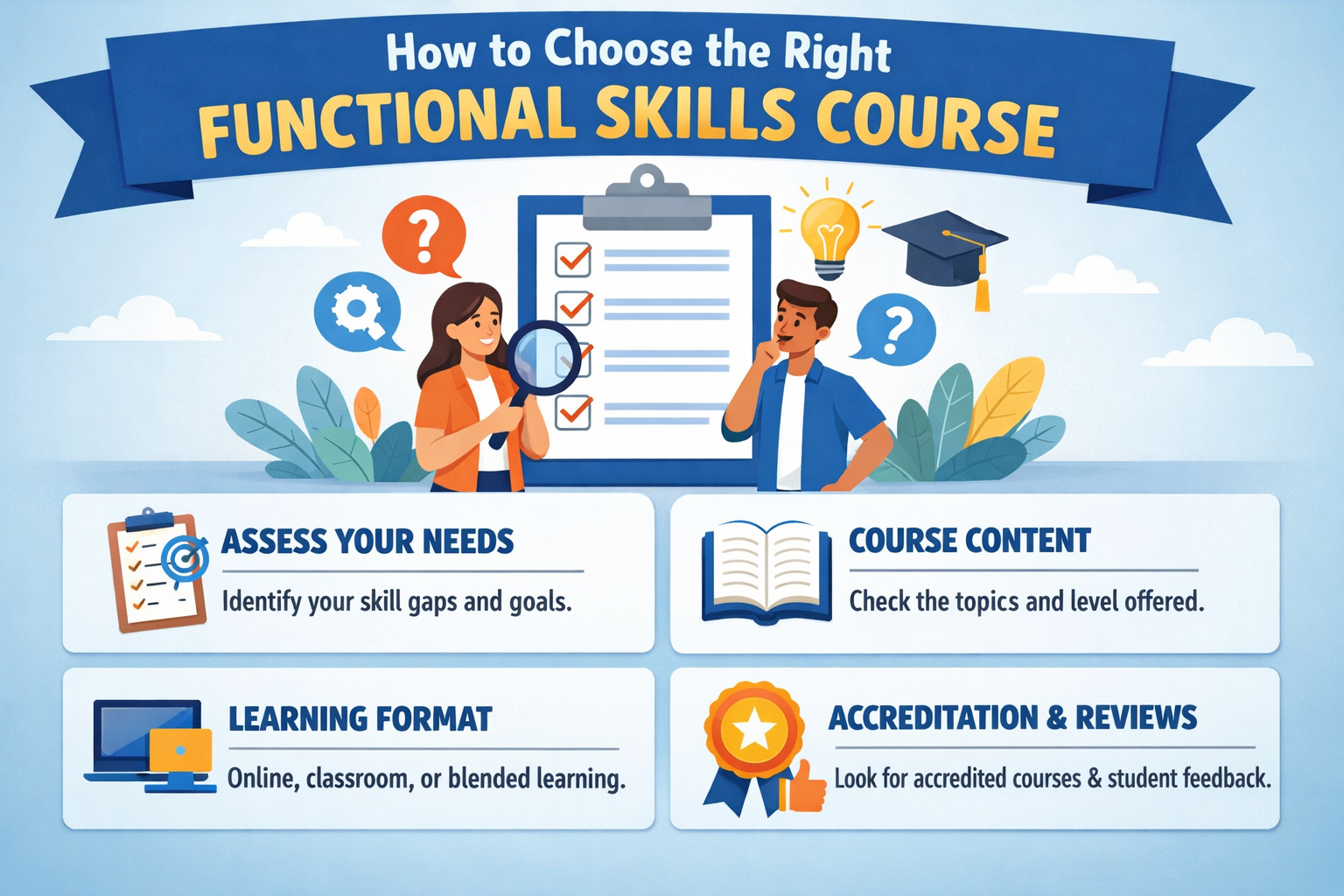How to Choose the Right Functional Skills Course