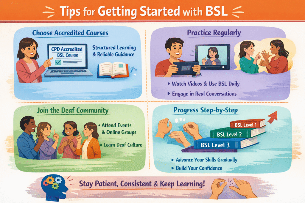 Tips for Getting Started with BSL​