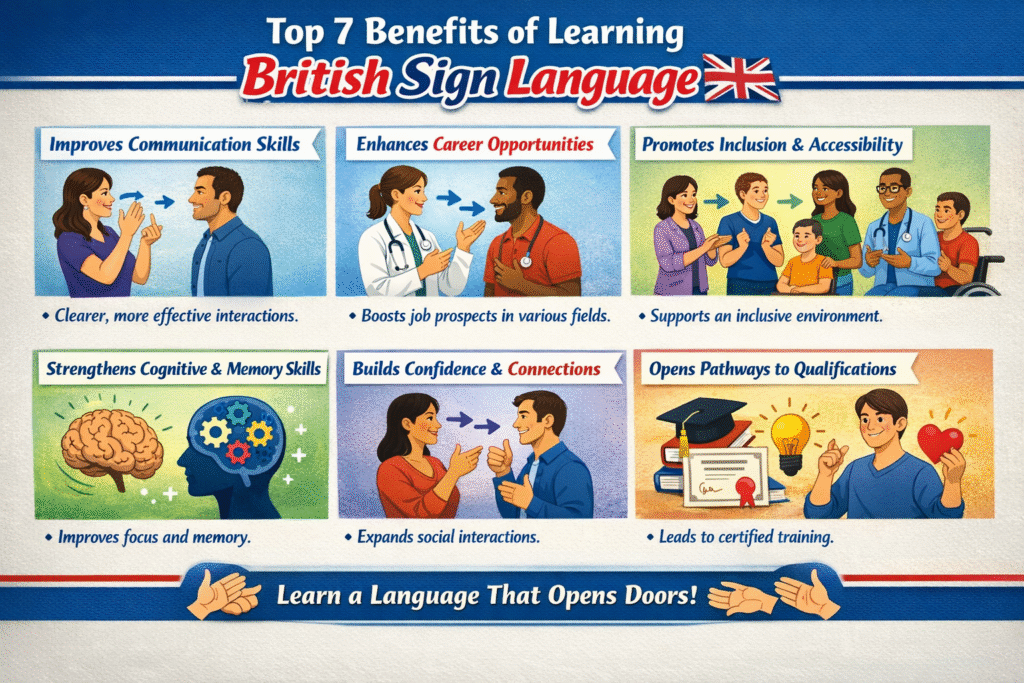 Top 7 Benefits of Learning British Sign Language
