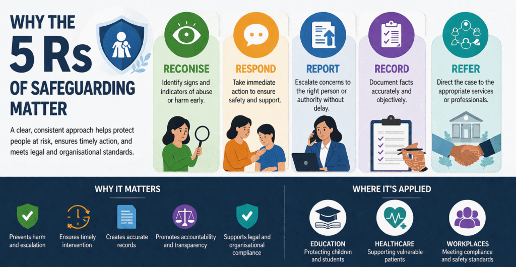 5 Rs of safeguarding