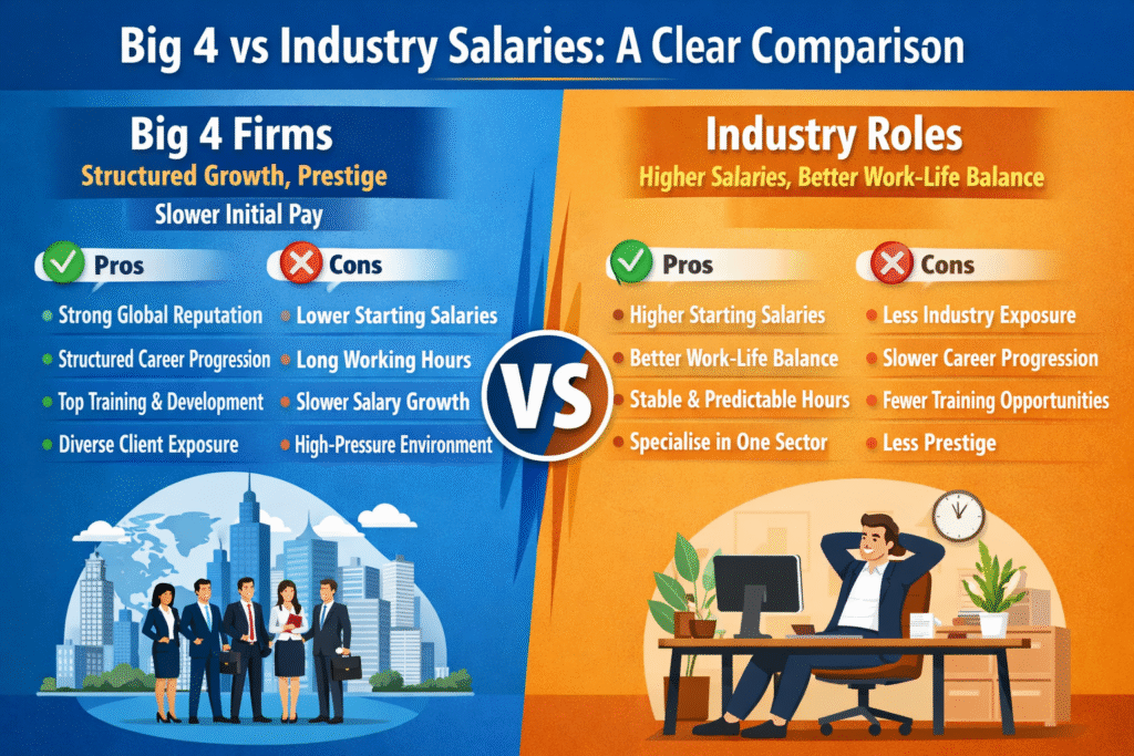 Big 4 vs Industry Salaries
