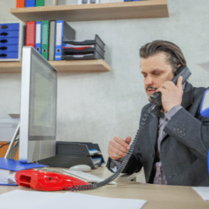 Professional Phone Etiquette for Administrative Clerks