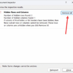 Remove Filters to Unhide Rows 01