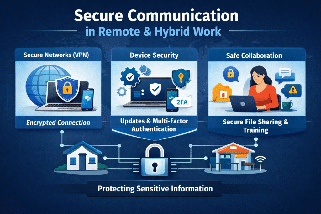 Secure Communication in Remote & Hybrid Work