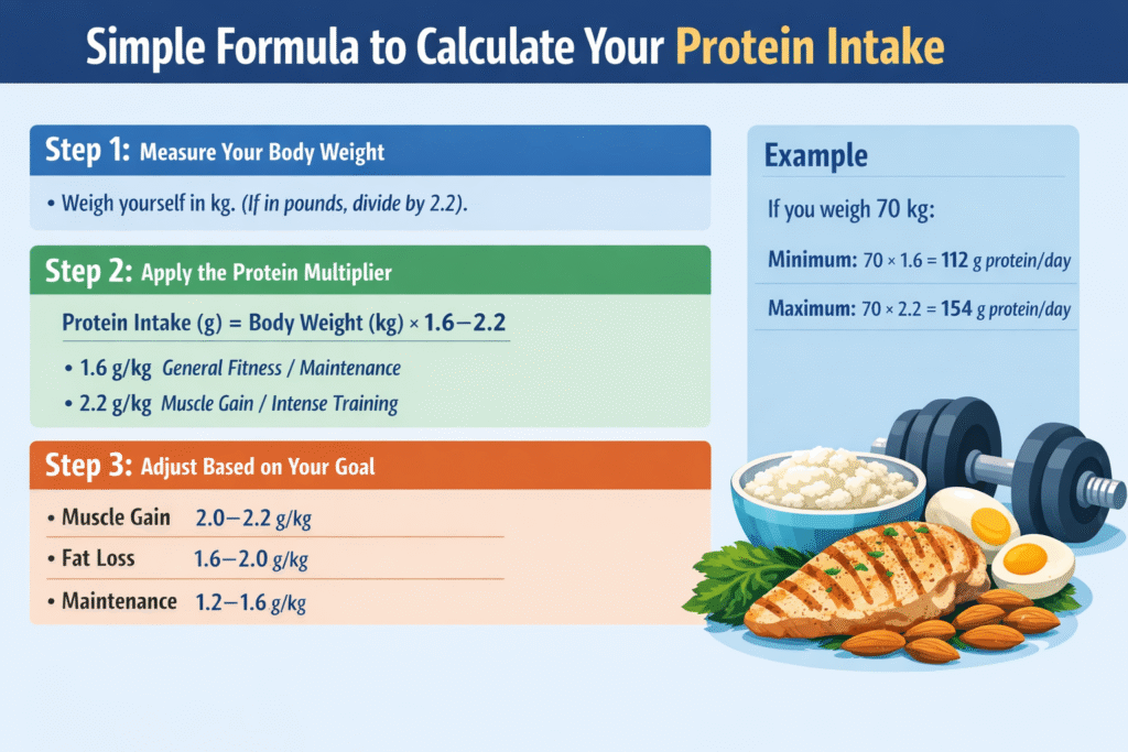 Simple Formula to Calculate Your Protein Intake
