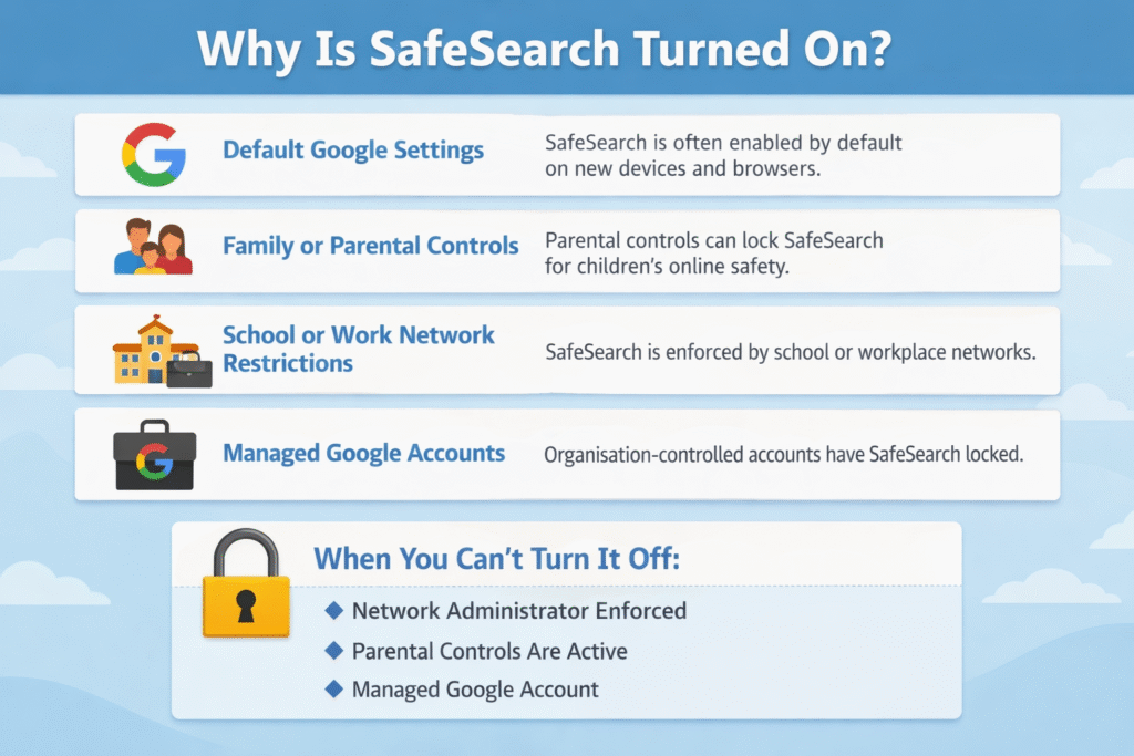 Understanding SafeSearch settings explained