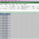 Using Select All + Right Click