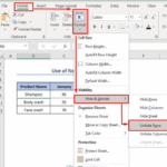 Using the Ribbon Menu