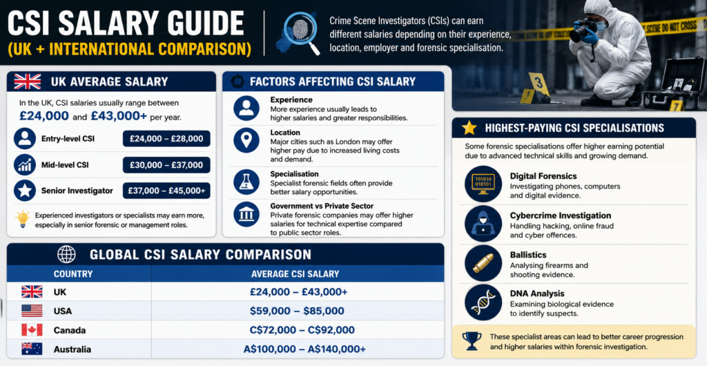 CSI Salary Guide (UK + International Comparison)
