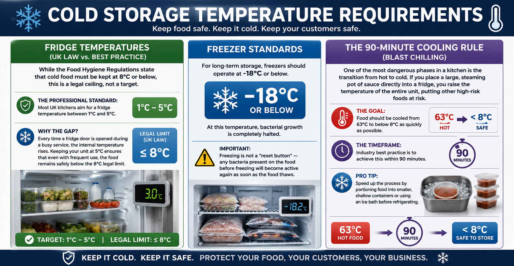 Why Temperature Control Is Everything in Food Safety – One Education