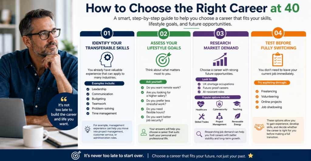 Career Change at 40 in the UK: Best Jobs, Tips, and Retraining Options ...