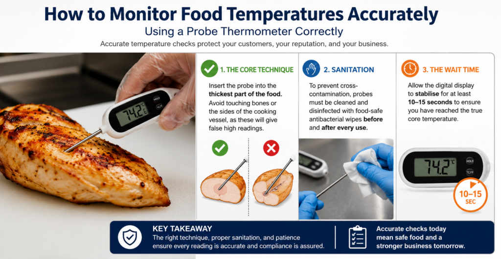 How to Monitor Food Temperatures Accurately